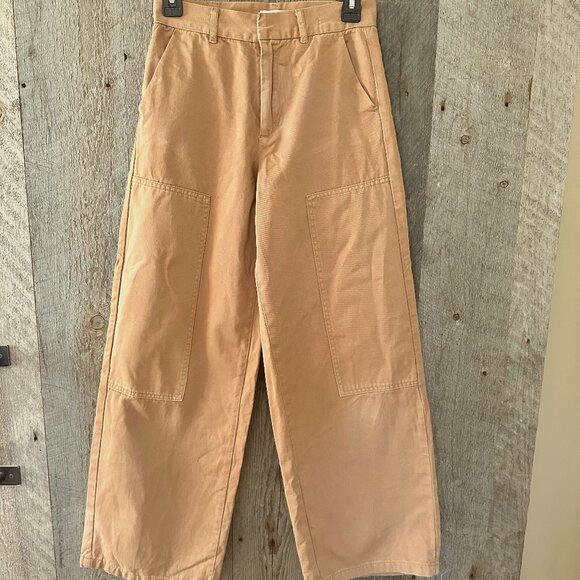 PacSun Tan WorkWear Trouser SIze 25 - Picture 1 of 7